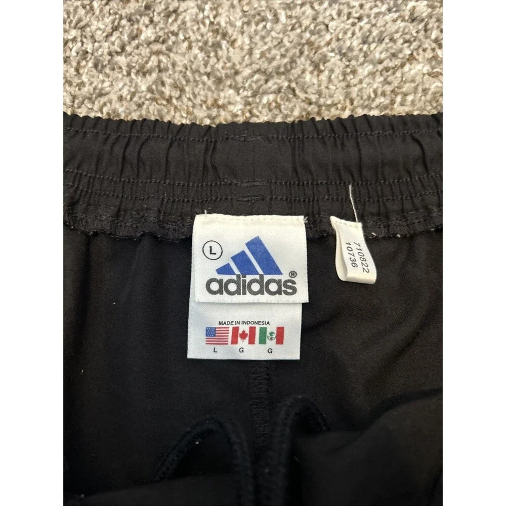 Vintage 90s Adidas Nylon Athletic Sport Track Short Men L 8